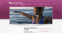 Desktop Screenshot of mendocinohealing.com